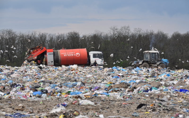 БАУ на найбільшому полігоні твердих побутових відходів в Україні