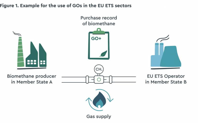 GOs in the EU ETS sectors: examples