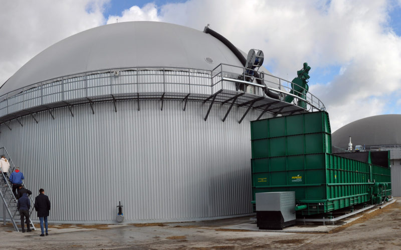 UABIO team visited two biogas plants of Horodyshche-Pustovarivska agricultural company in Chernihiv region