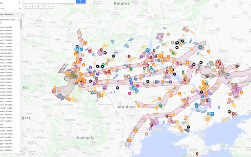 Зонування потенційних місць будівництва біометанових заводів в Україні – інтерактивна карта вже доступна!