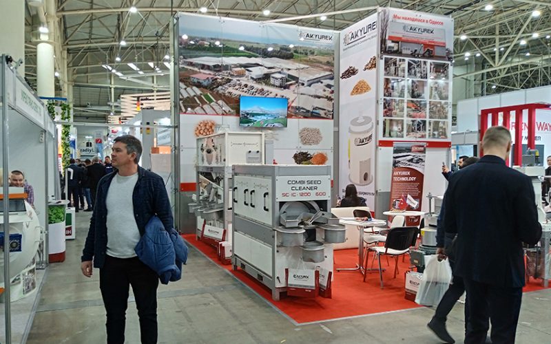 UABIO and REA presented AgroBioHeat and CERESiS projects at the 12th international exhibition “AgroSpring. Grain Tech Expo 2022”