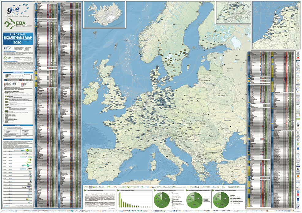 European biomethane map