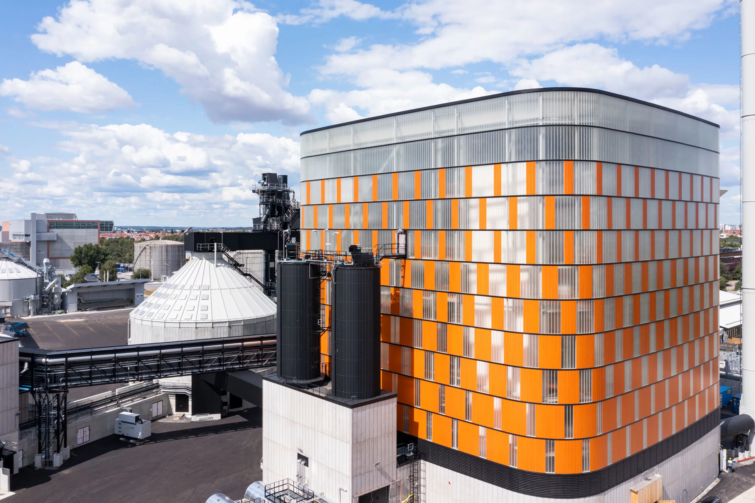 Нова опалювальна установка на біомасі потужністю 110 МВт у Швеції