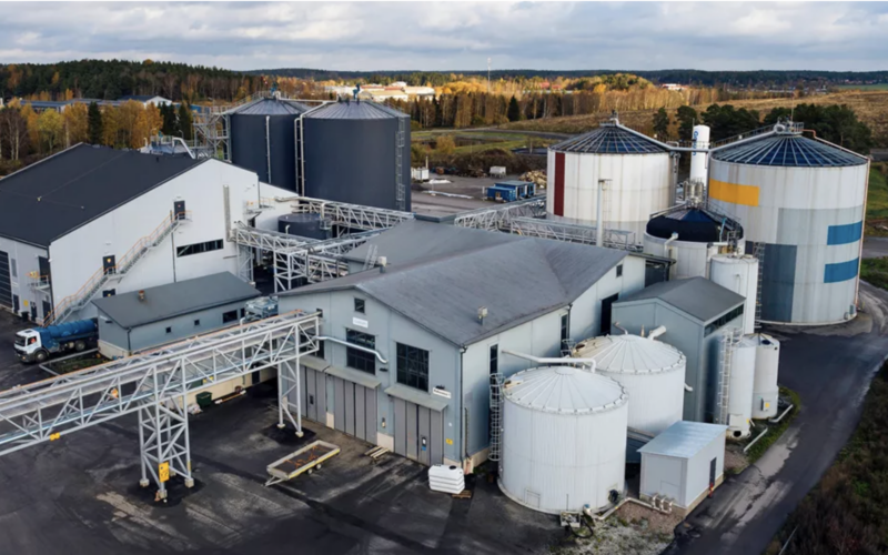 Перший у Фінляндії біогазовий завод з виробництва зрідженого біогазу
