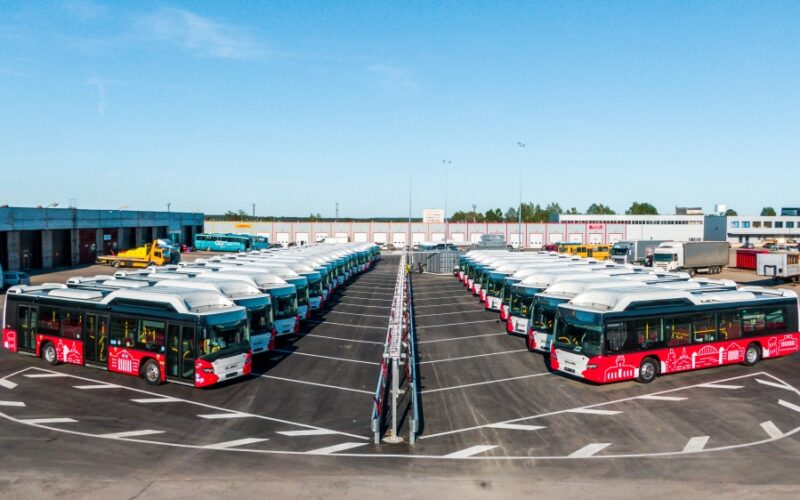 Автобуси на біометані в естонському місті Тарту