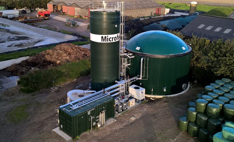 Microferm Green Gas: experience of Dutch dairy farmers in biomethane production from manure