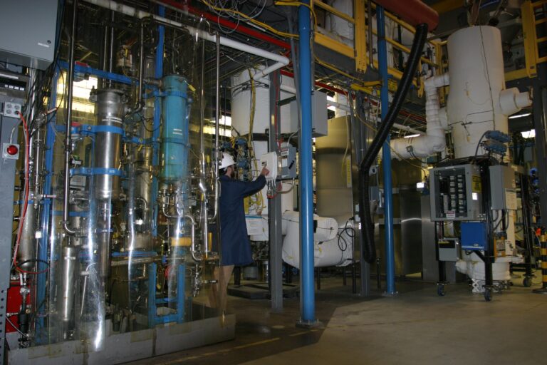 Приклад установки з газифікації