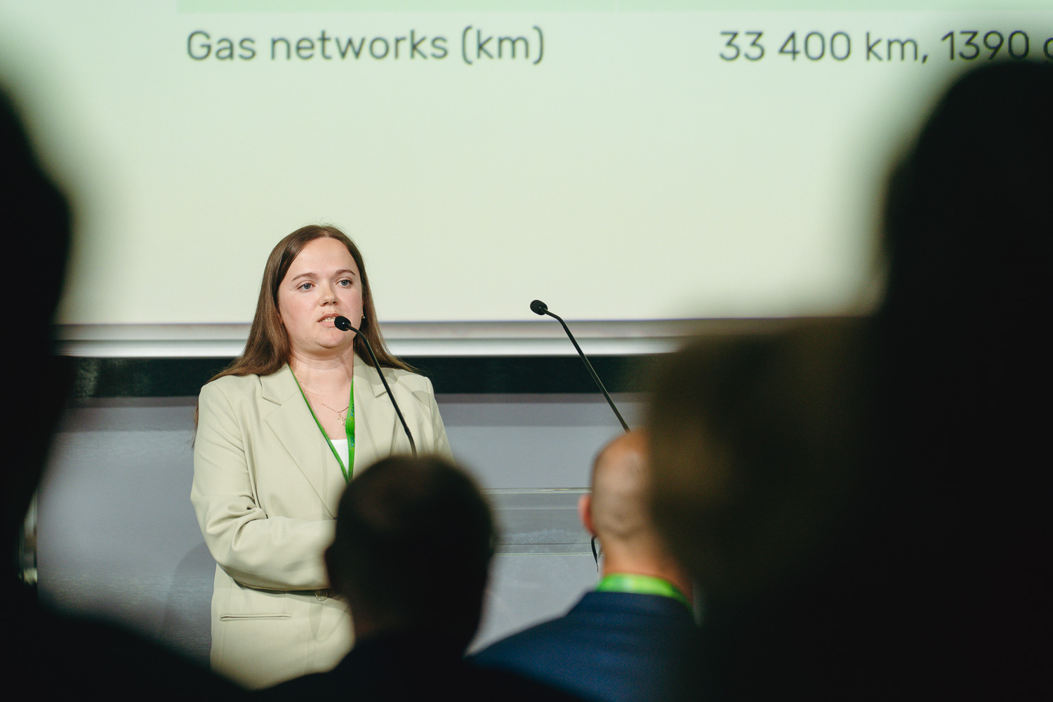 Анна Пастух на біогазовому саміті в Будапешті