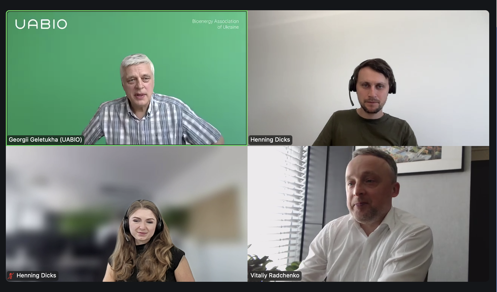 Meeting of UABIO members with Agriportance