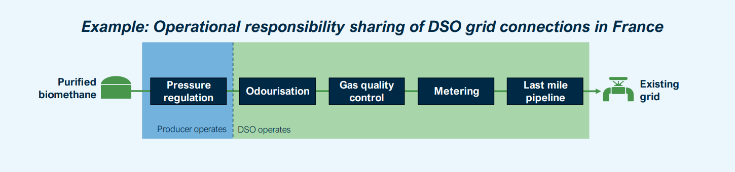 Operational responsibility sharing of DSO grid connections in France