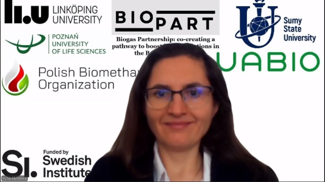 Вебінар проєкту BioPart: розвиток використання дигестату на ринку добрив у Балтійському регіоні
