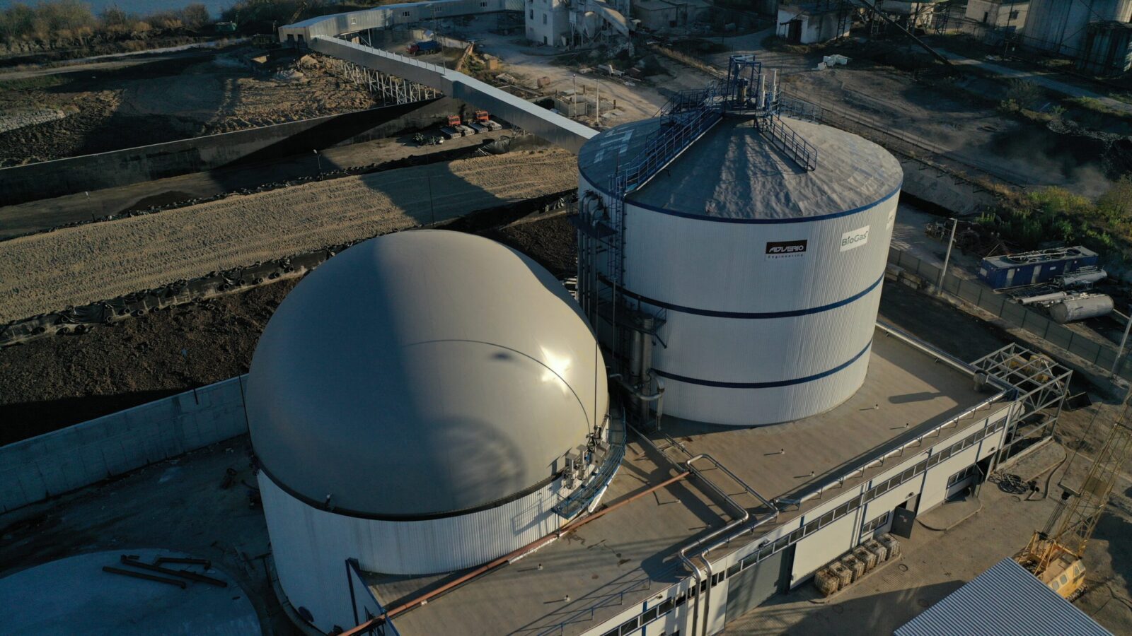 Установка зі збагачення біогазу до біометану компанії