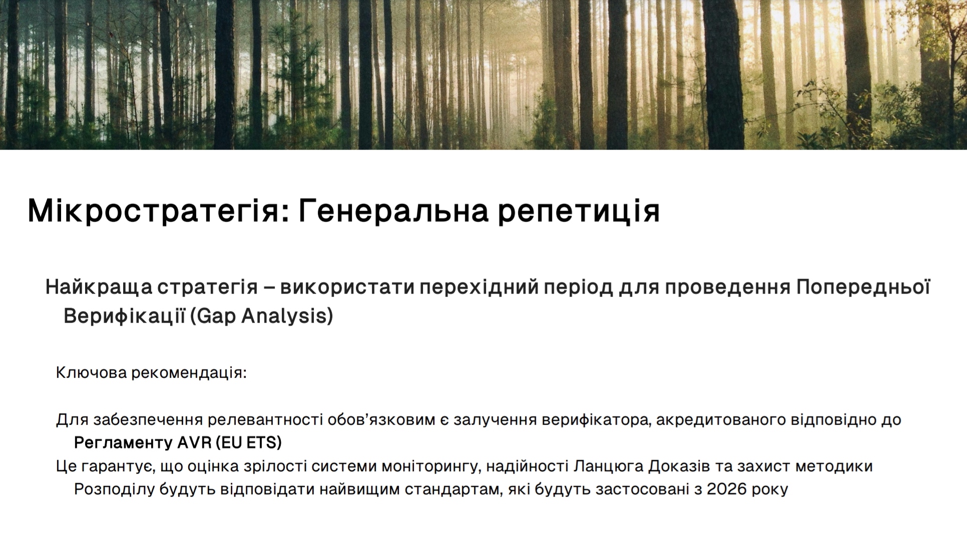 Стратегія підготовки до впровадження постійного періоду CBAM