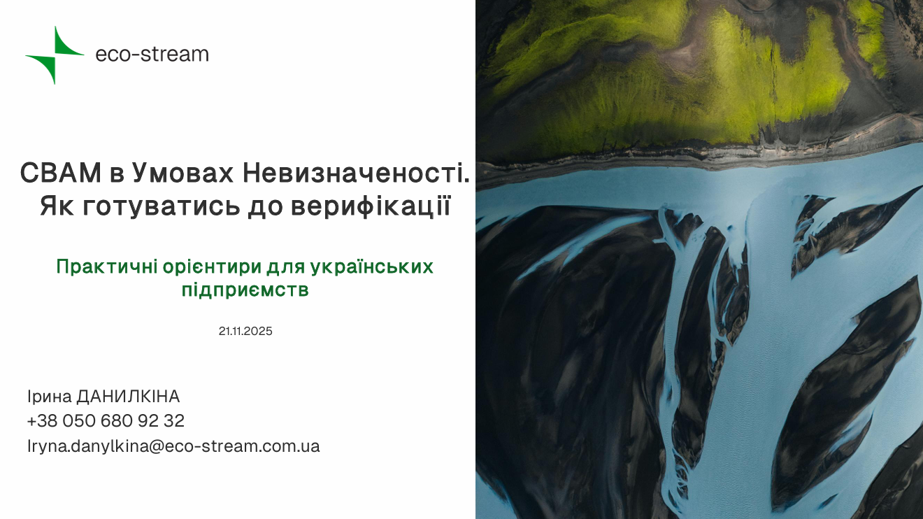 Ключові аспекти верифікації, приховані ризики та можливості для українських підприємств в умовах невизначеності | Ірина Данилкіна