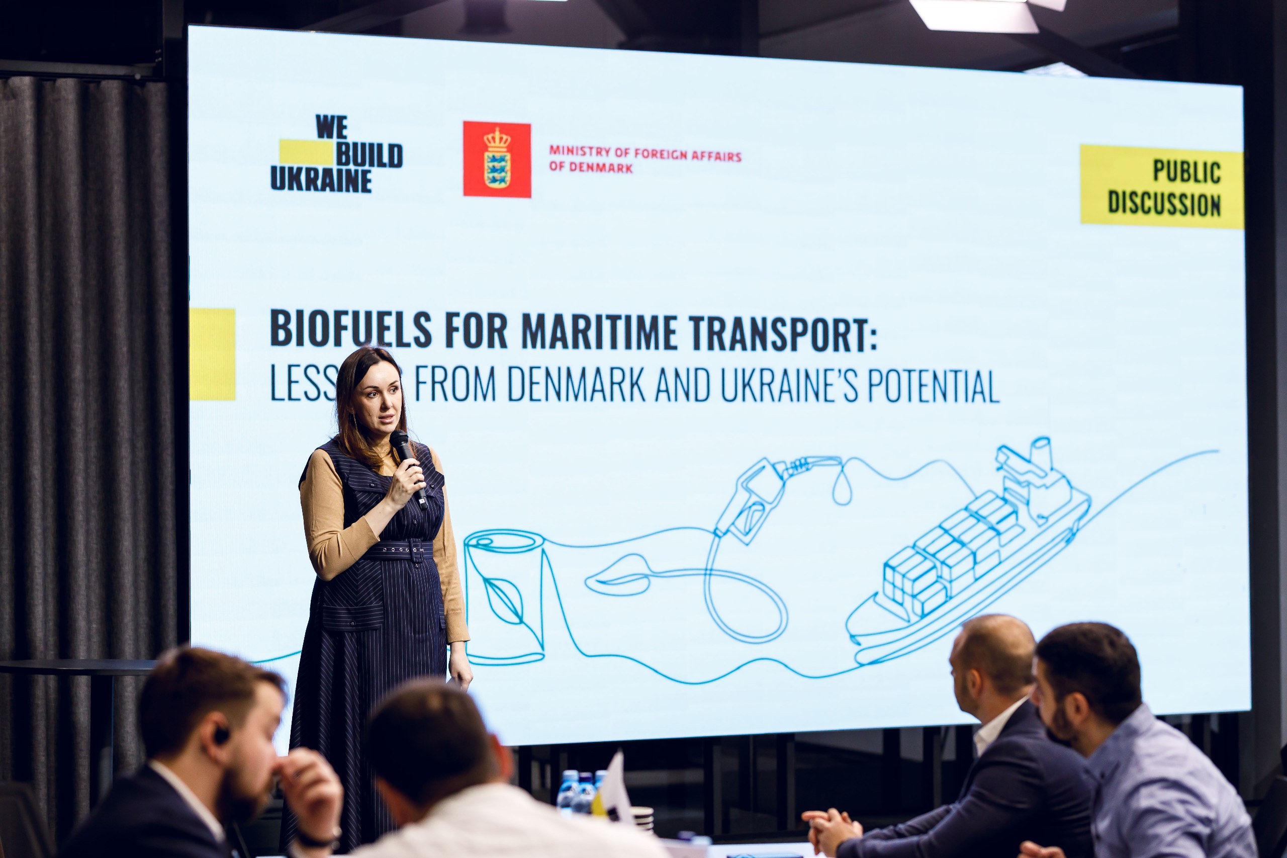 На основі результатів дослідження, We build Ukraine представив рекомендації щодо розвитку сектору біопалив на морському транспорті в Україні