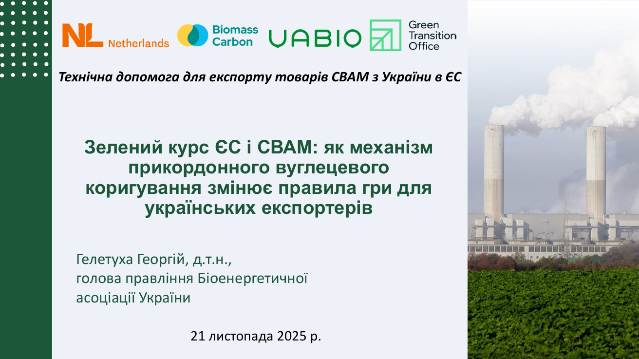 Зелений курс ЄС і СВАМ: як механізм прикордонного вуглецевого коригування змінює правила гри для українських експортерів | Георгій Гелетуха