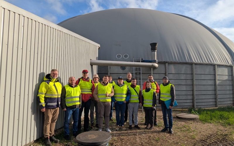 Експерти UABIO на біометановому заводі в Данії