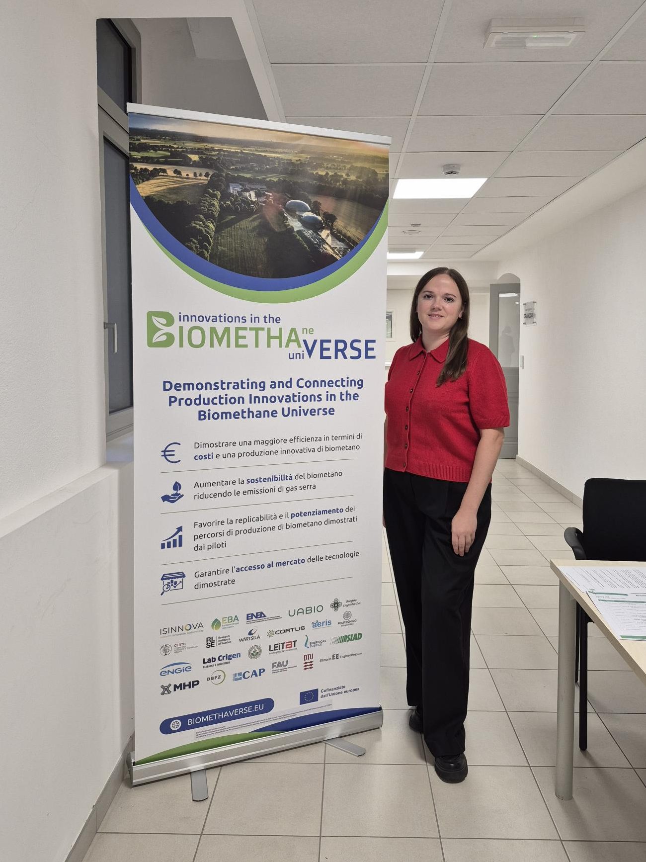 Представниця Біоенергетичної асоціації України Анна Пастух взяла участь у роботі сьомої зустрічі консорціуму проєкту BIOMETHAVERSE,