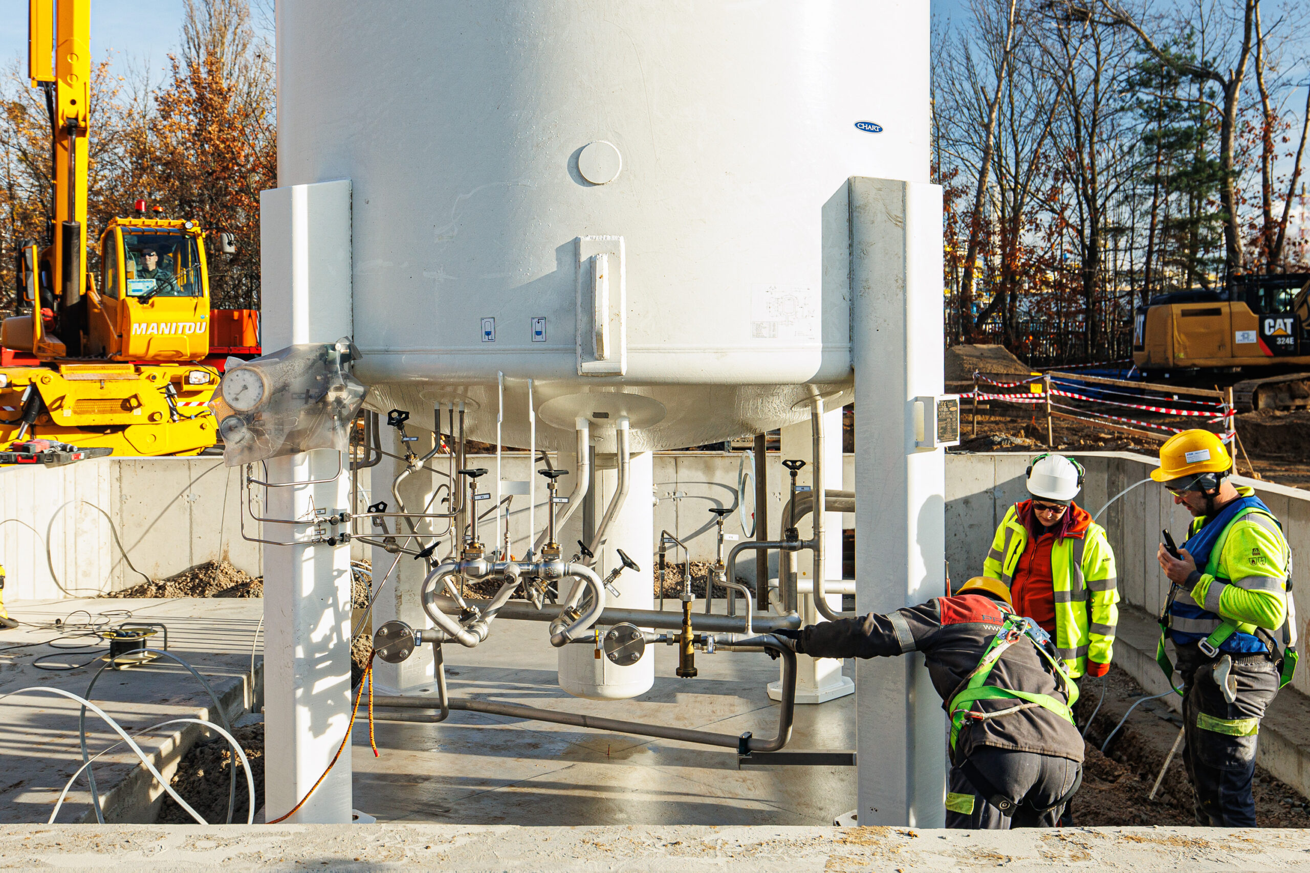 Orlen будує заправну станцію Bio-LNG у Плоцьку. Джерело зображення: CIRE.PL