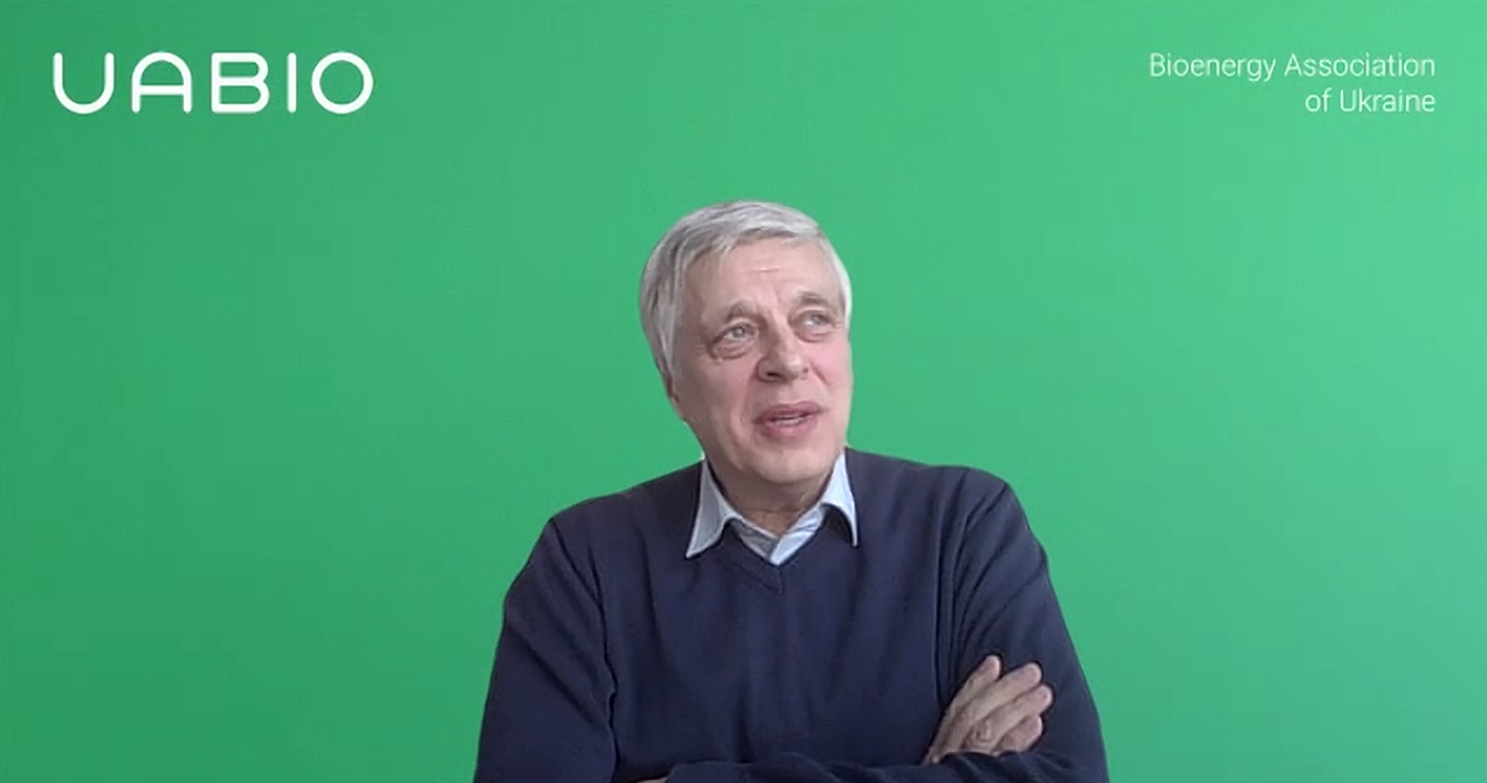 Голова правління Біоенергетичної асоціації України Георгій Гелетуха на Загальних зборах UABIO