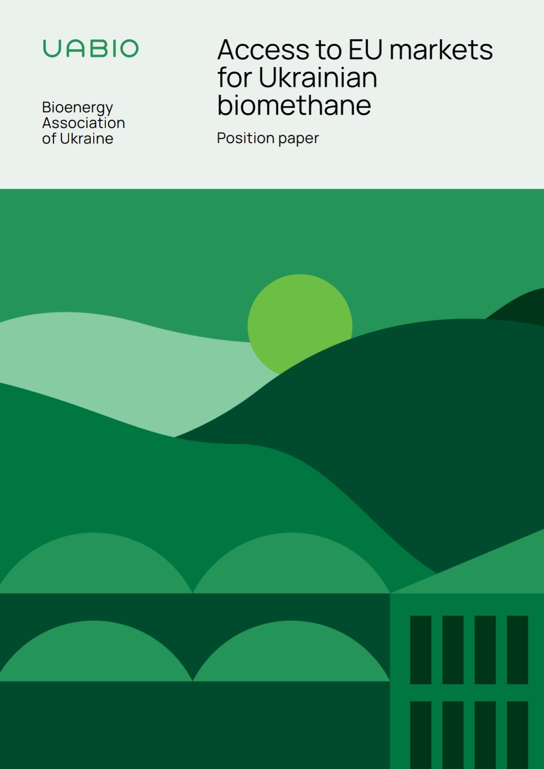Access to EU markets for Ukrainian biomethane — Position paper by UABIO