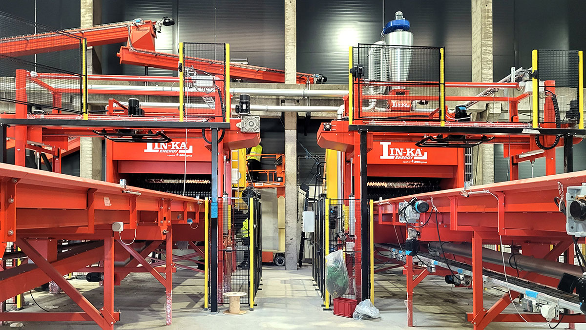 обладнення для обробки біомаси від компанії Linka Energy