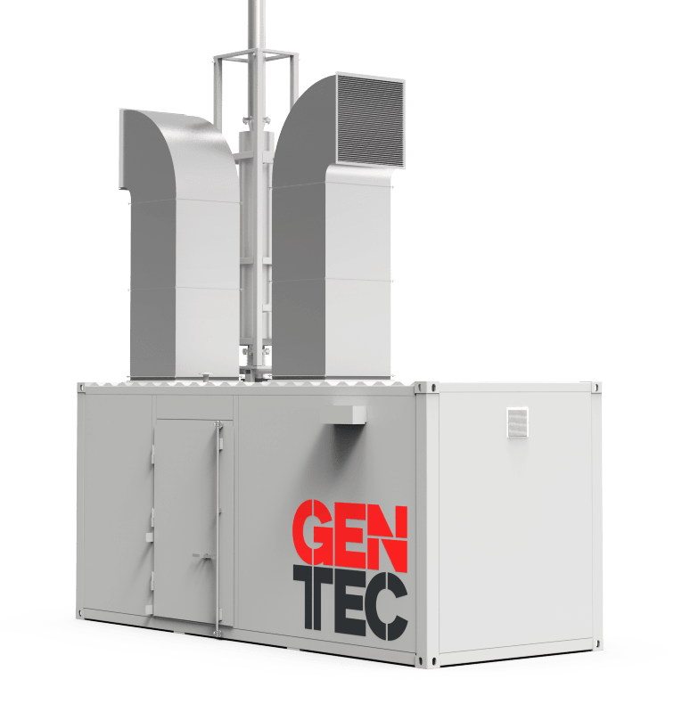 Когенераційна установка на біогазі компаніі GENTEC CHP S.R.O.