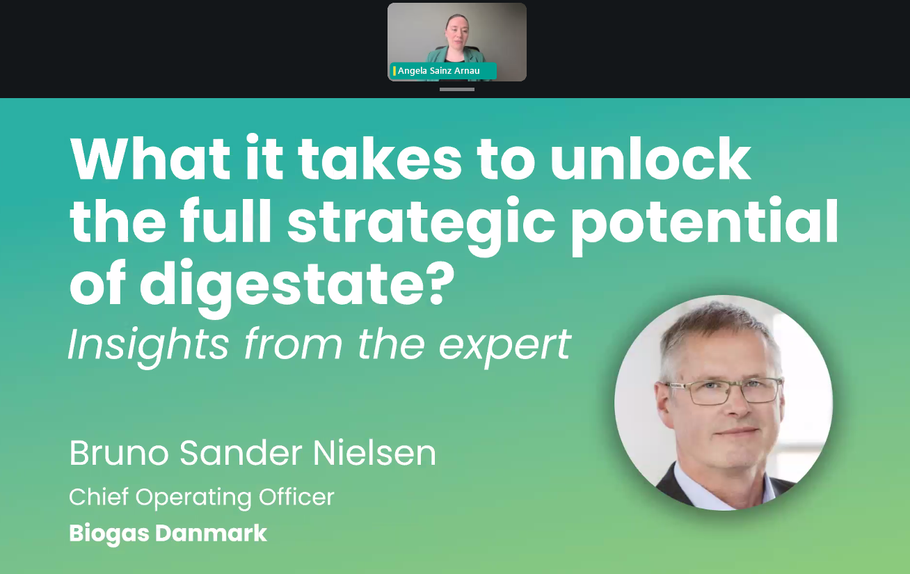 Bruno Sander Nielsen, Technical Director, Biogas Danmark